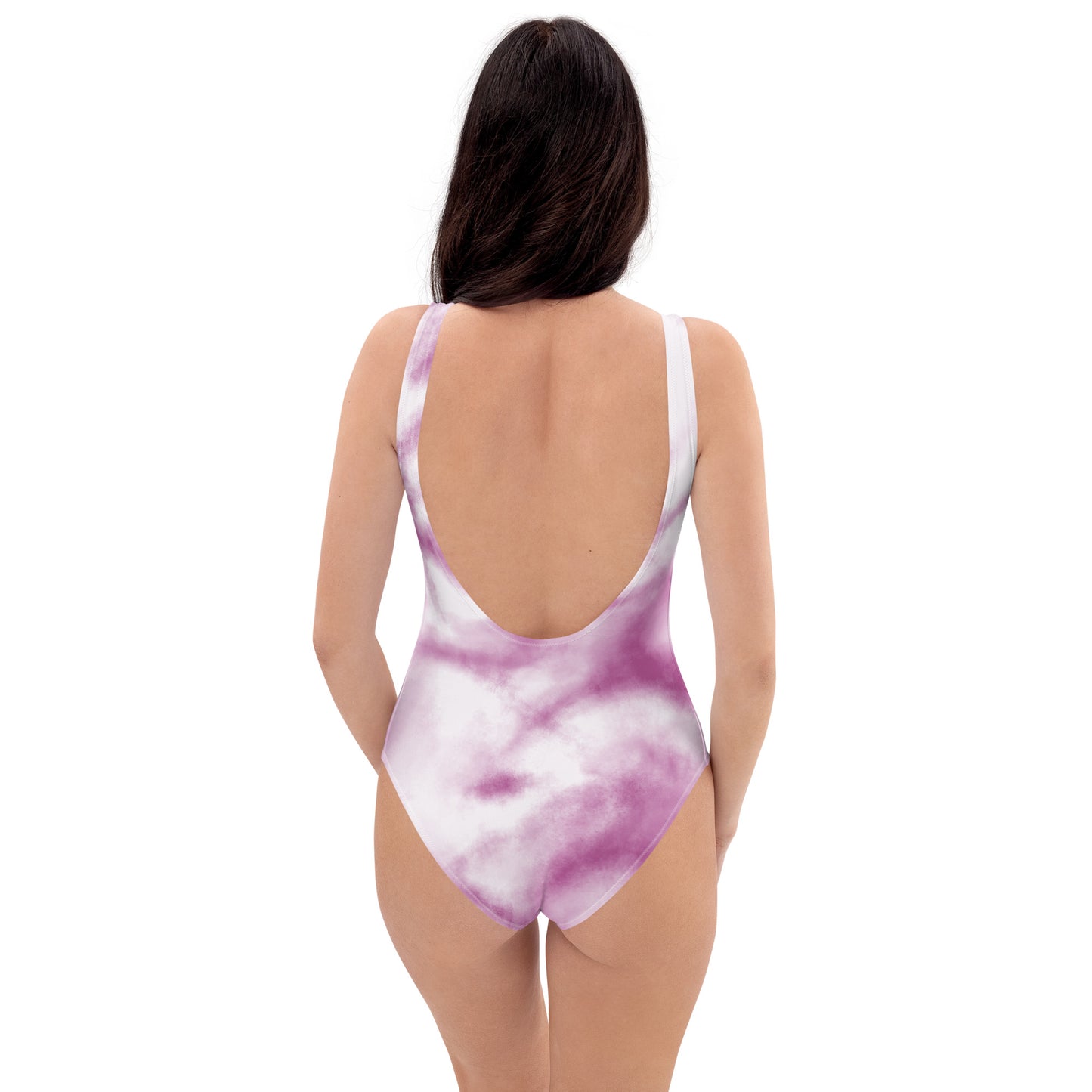 Purple Shady One-Piece Swimsuit