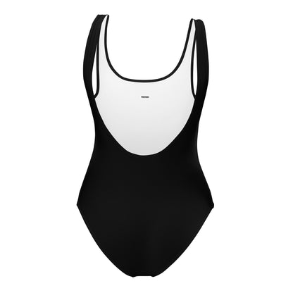 Black One-Piece Swimsuit