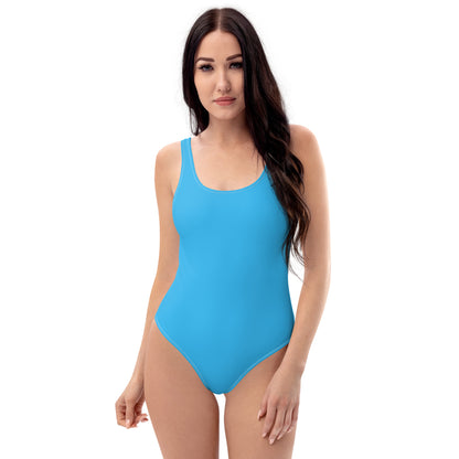 Skye Blue One-Piece Swimsuit