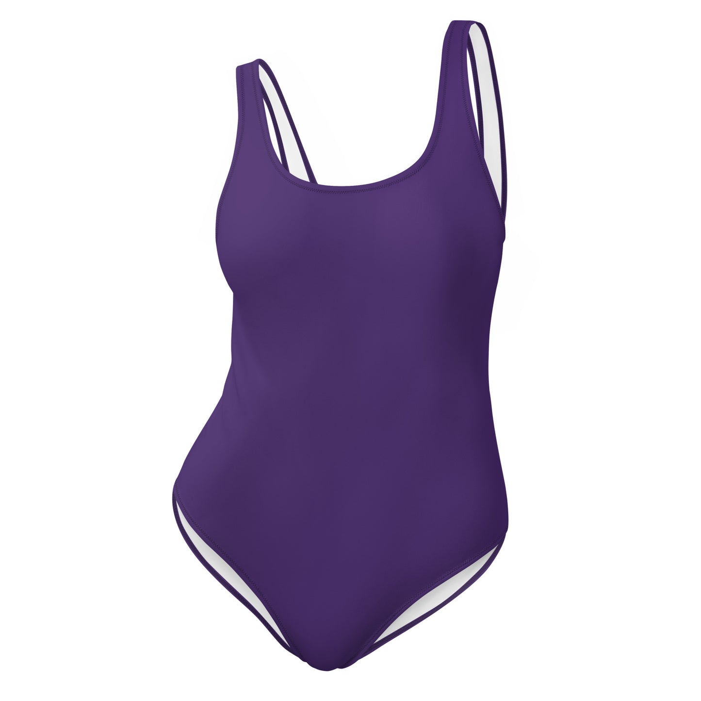 Purple One-Piece Swimsuit