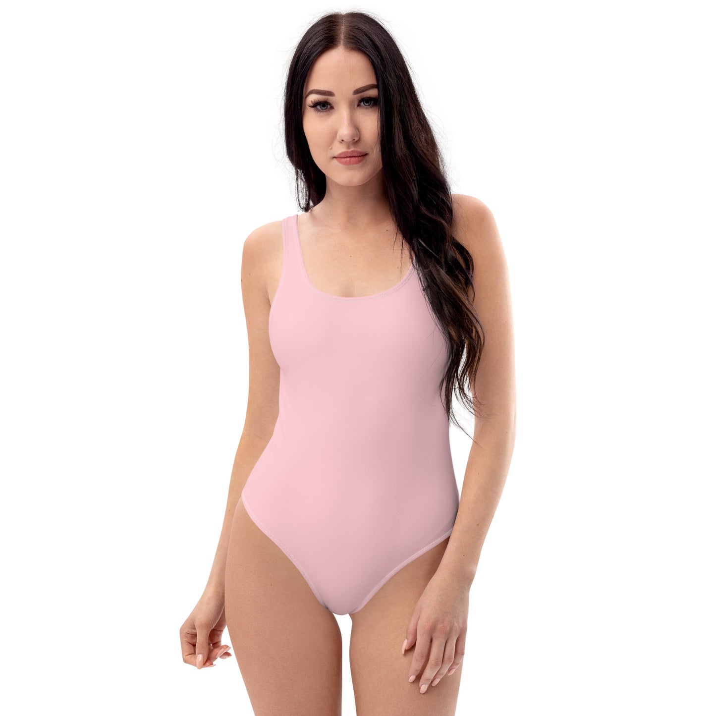 Pink One-Piece Swimsuit