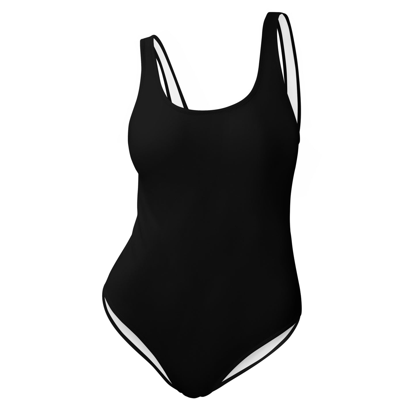 Black One-Piece Swimsuit