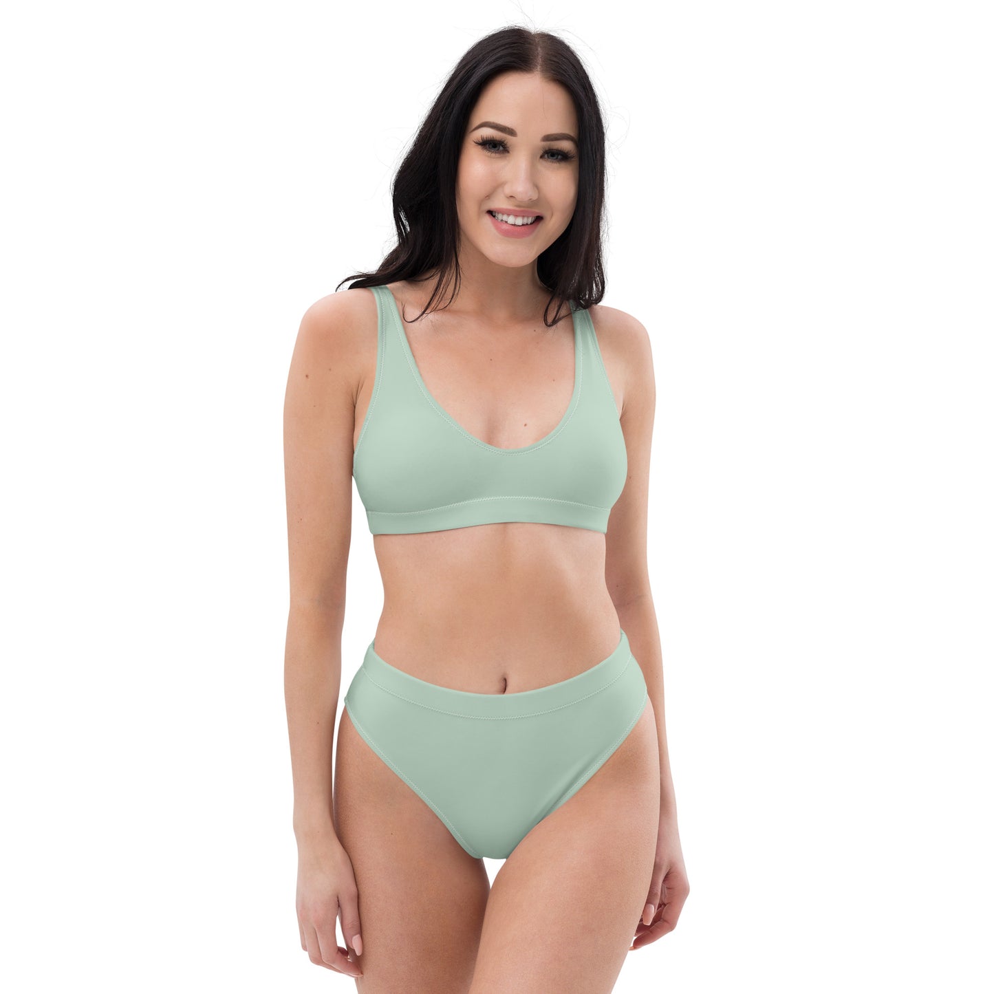 Tara Green high-waisted bikini