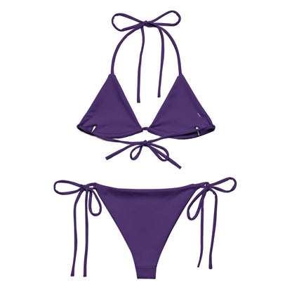 Purple String Bikini