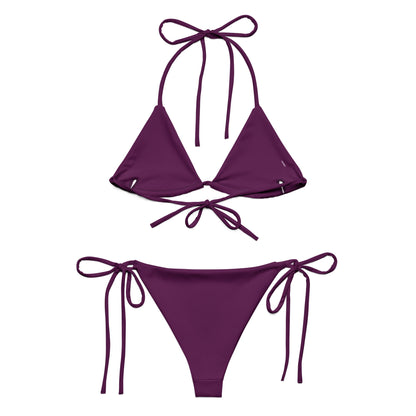 Tyrian Purple String Bikini