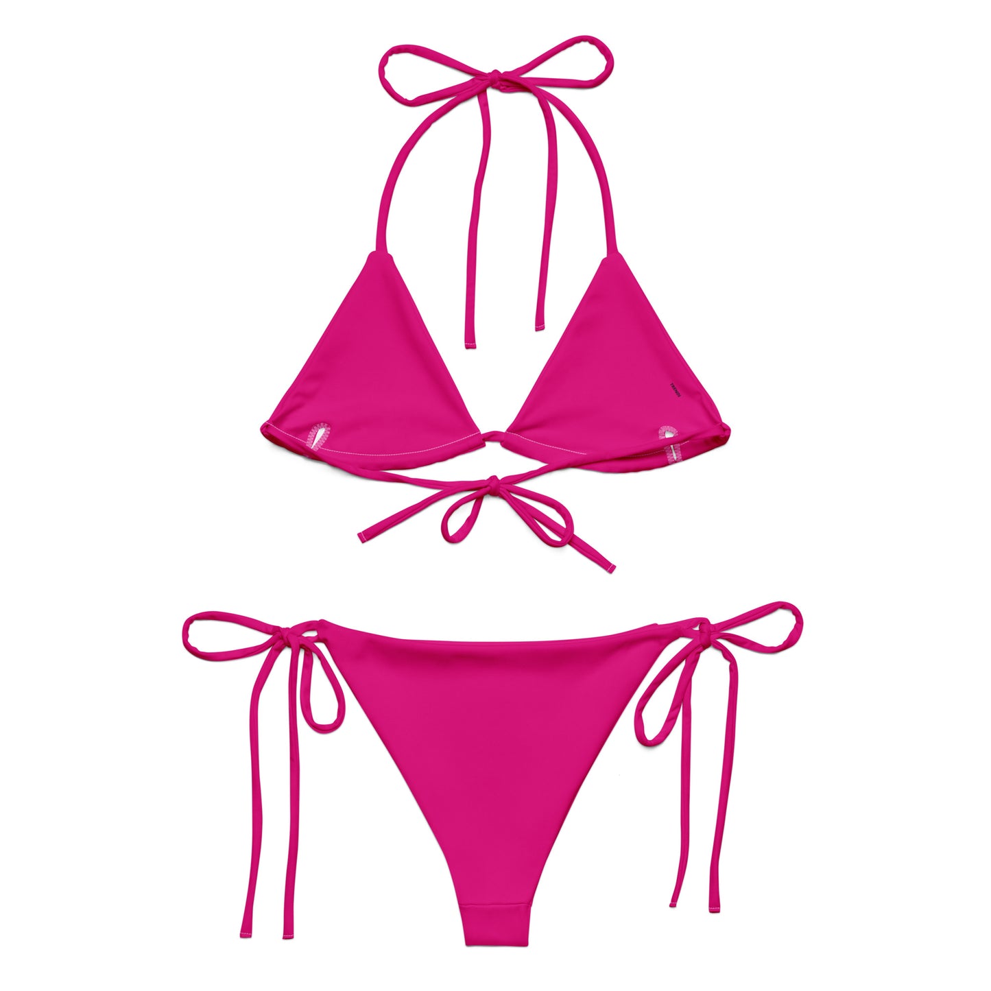 Violet Red String Bikini