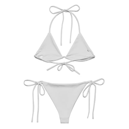 light Grey String Bikini
