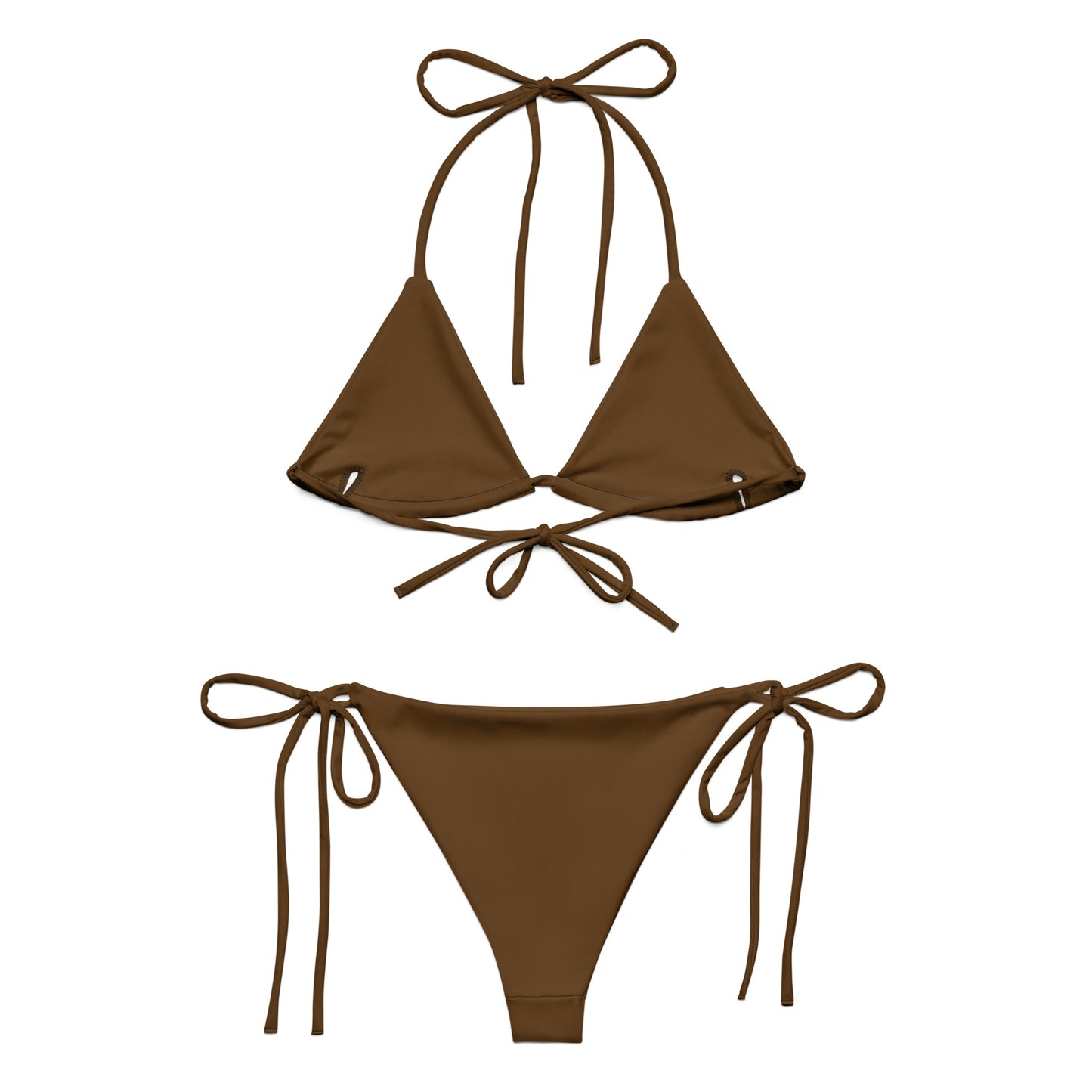 Brown String Bikini