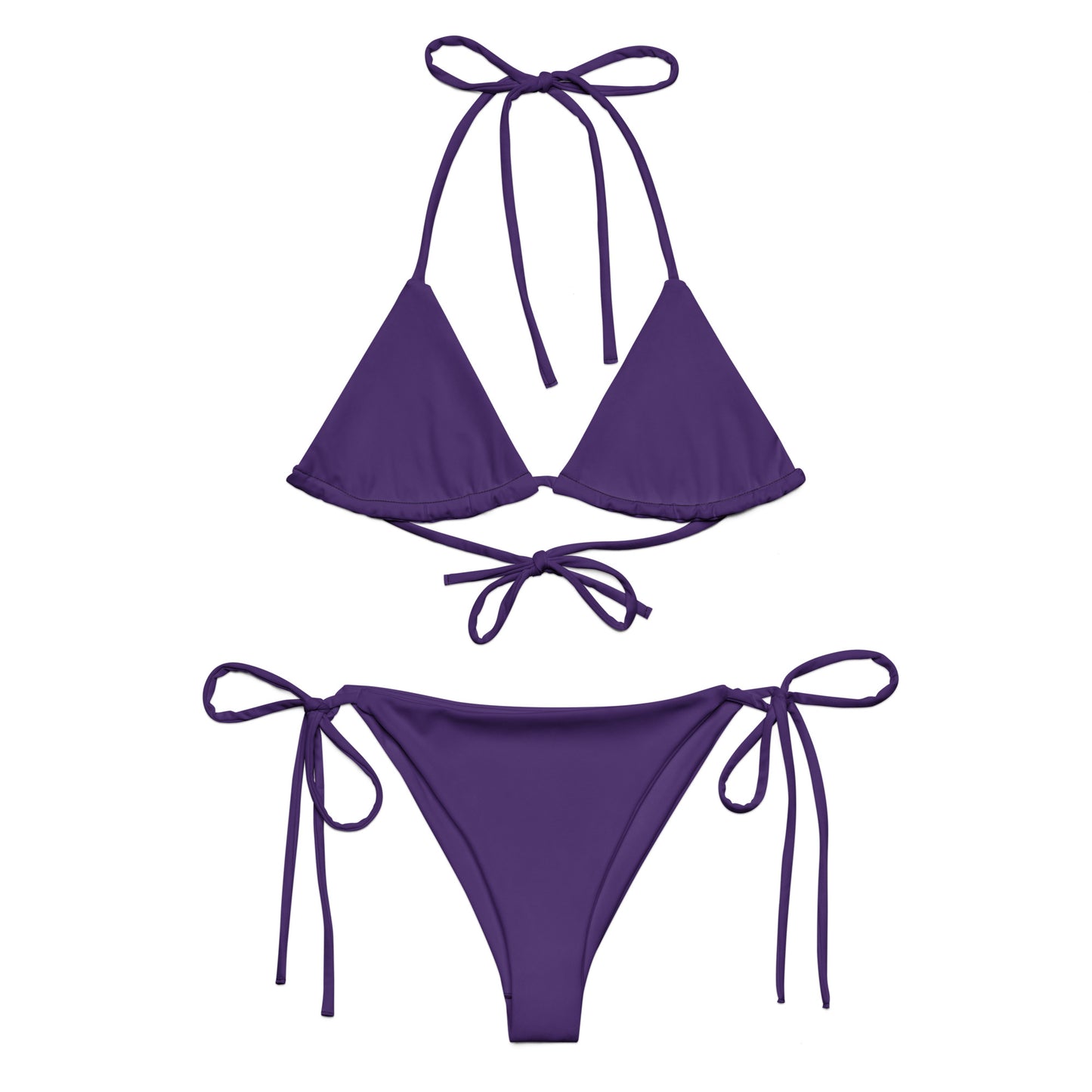 Purple String Bikini