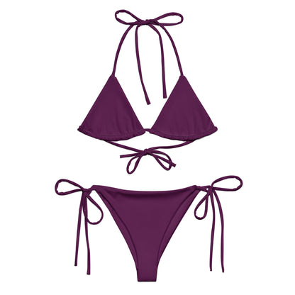 Tyrian Purple String Bikini