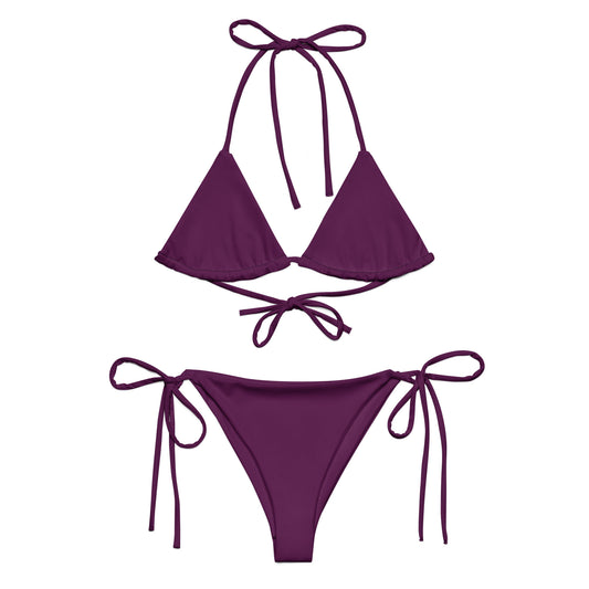 Tyrian Purple String Bikini