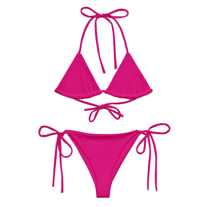 Violet Red String Bikini