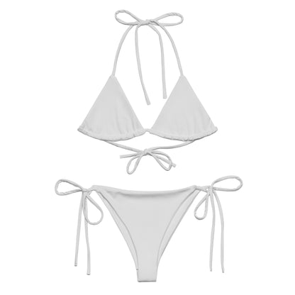 light Grey String Bikini
