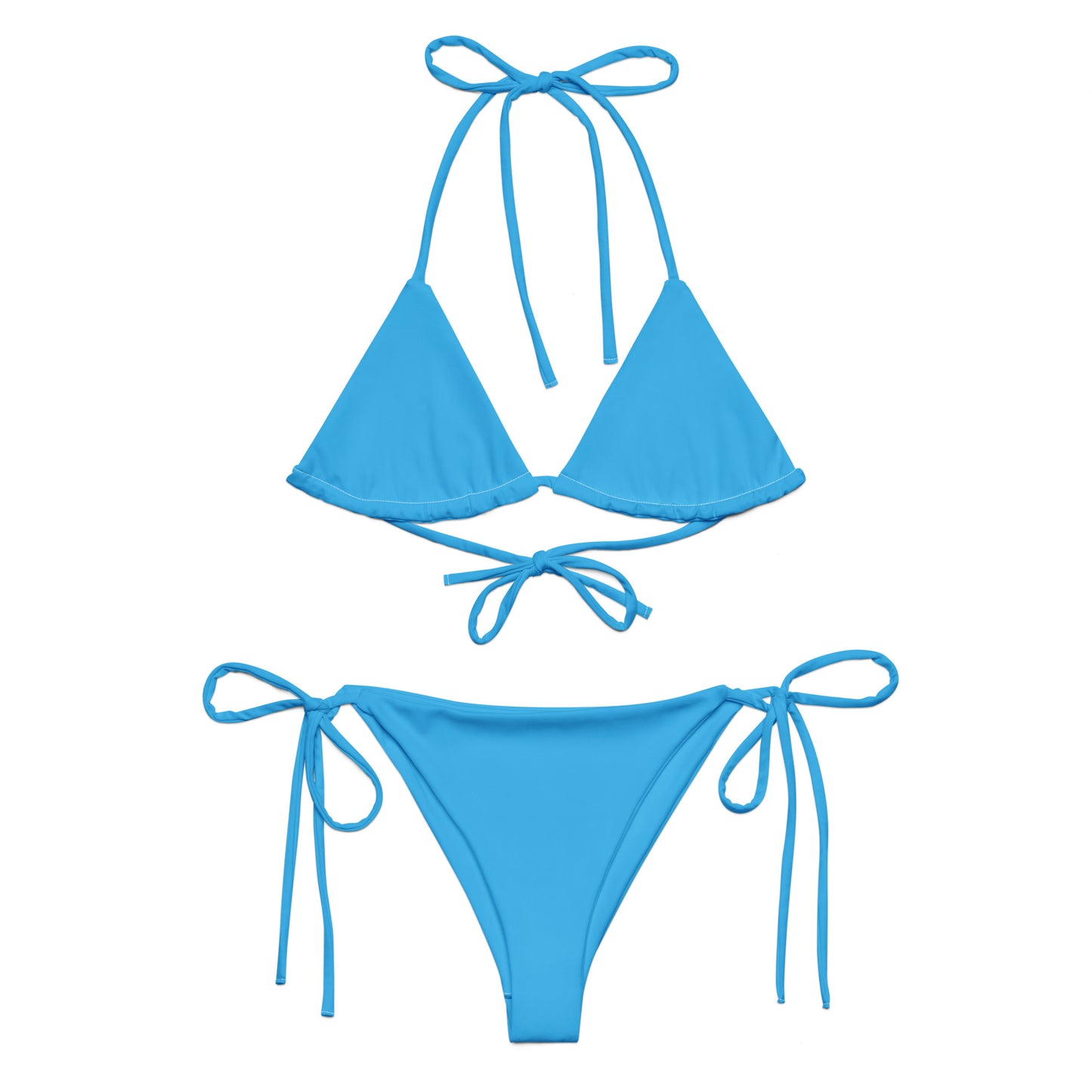 Sky Blue String Bikini