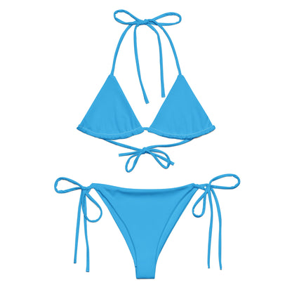 Sky Blue String Bikini