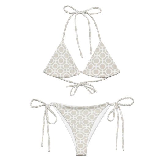 Circular geometric Pattern String Bikini