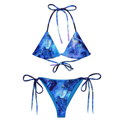 Blue Blush String Bikini