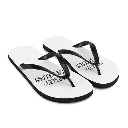 White Flip-Flops