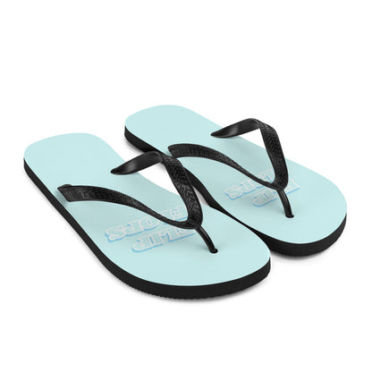 Blue Flip-Flops