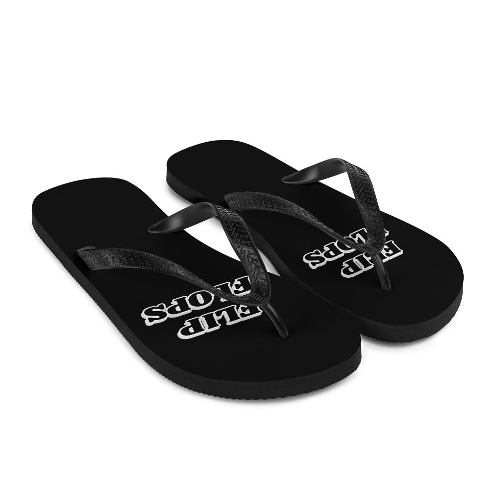 Black Flip-Flops