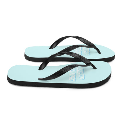 Blue Flip-Flops