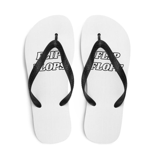 White Flip-Flops