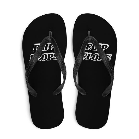 Black Flip-Flops